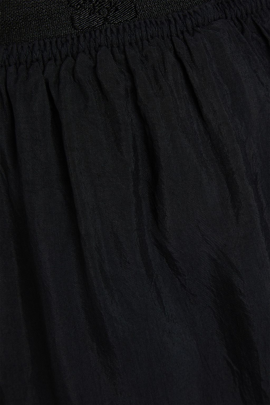 GANNI クレープデシン ショートパンツ レーストリム