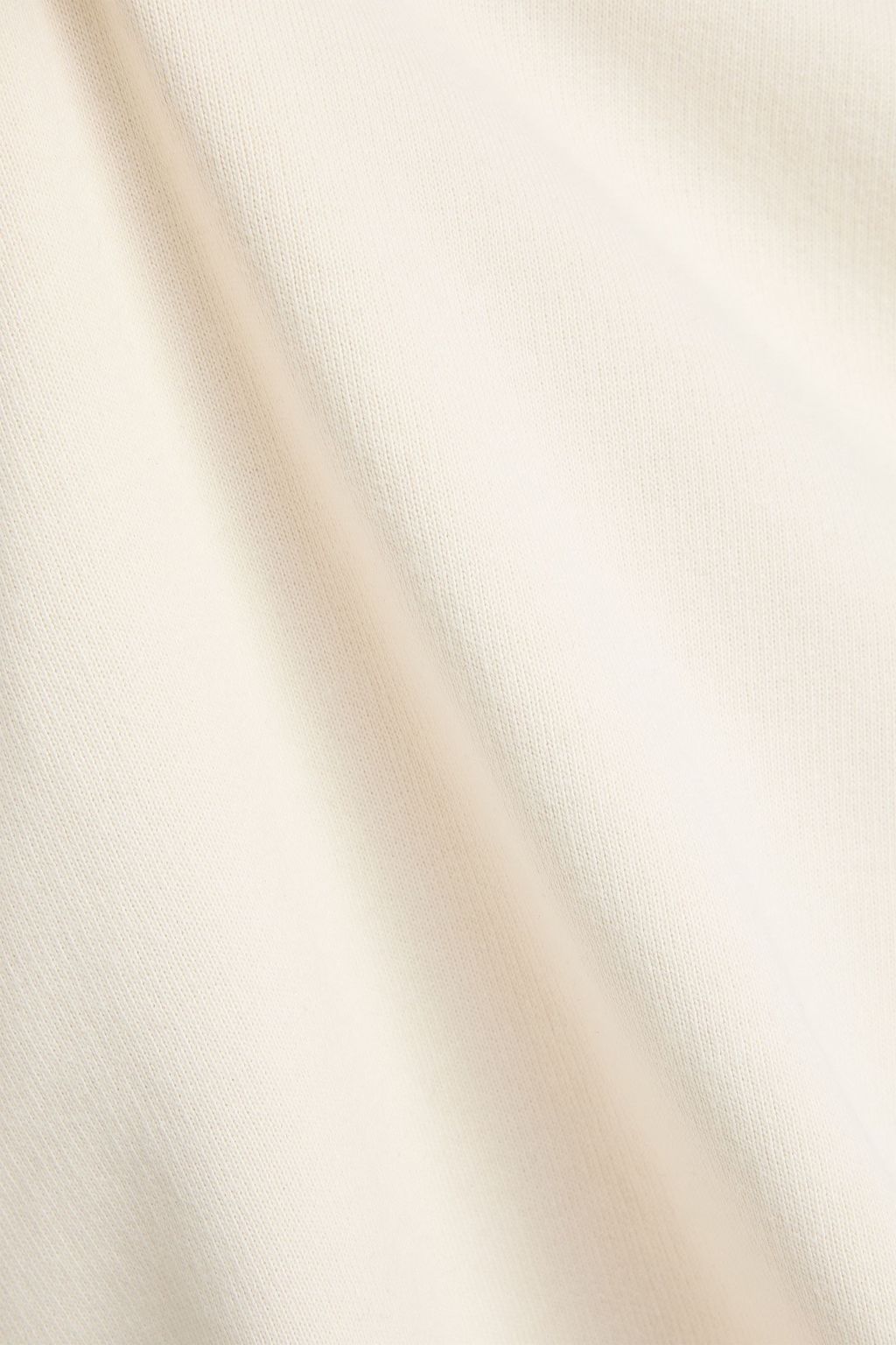 GANNI コットン混フリース スウェットシャツ