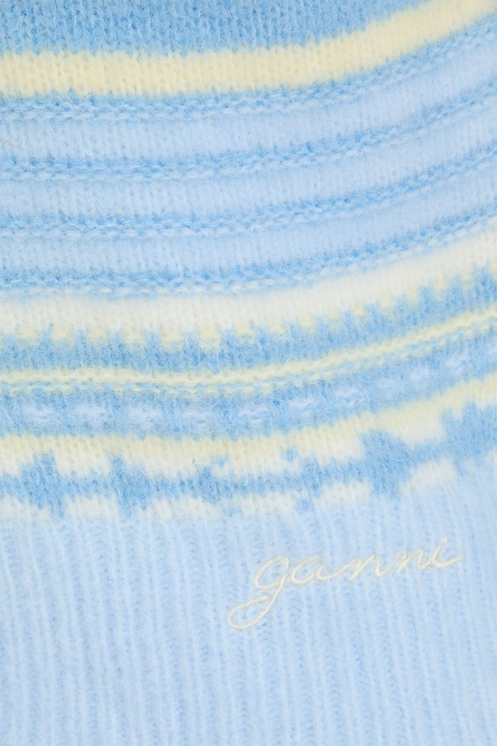 GANNI Intarsia cardigan