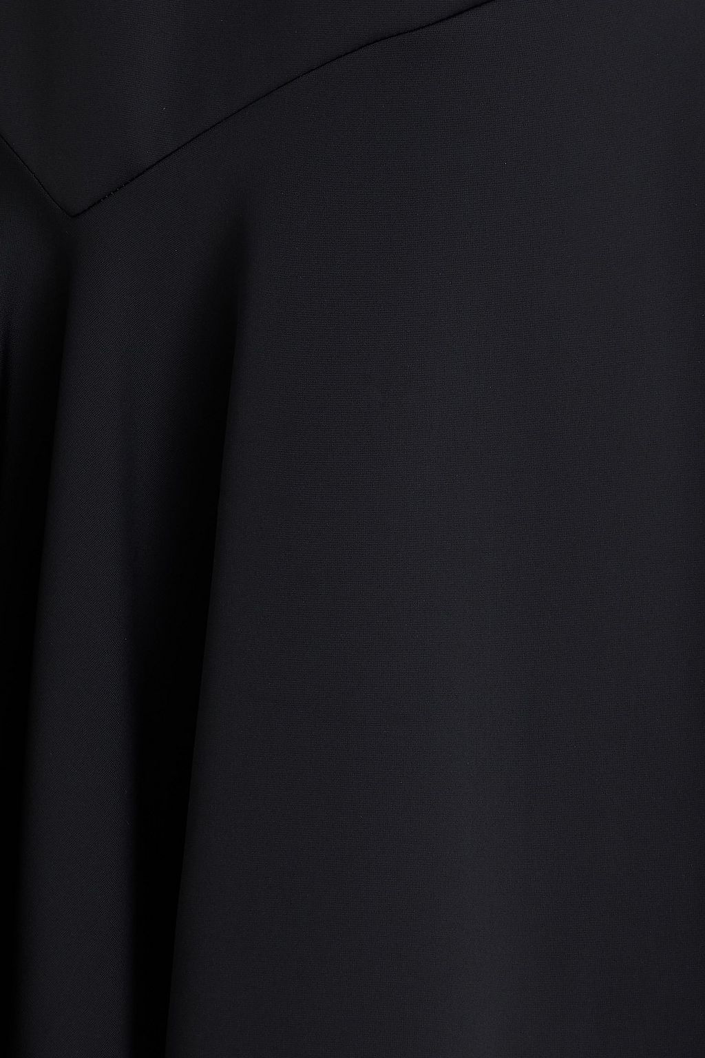 DAVID KOMA فستان متوسط الطول من قماش سكوبا بفتحات