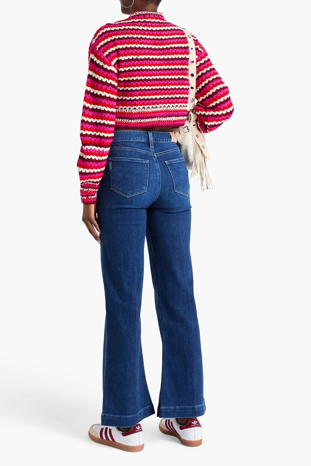 PAIGE Leenah high-rise wide-leg jeans