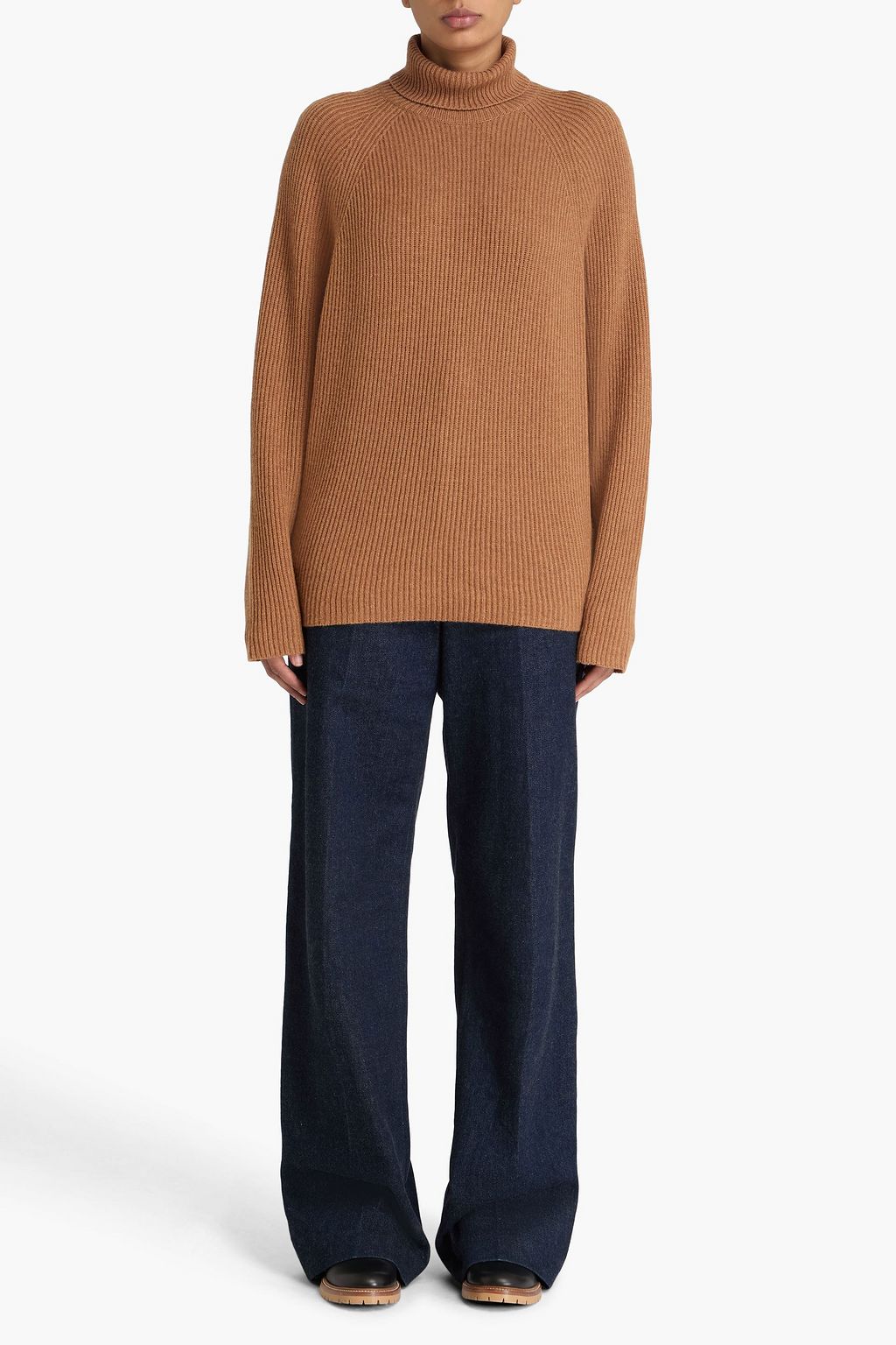 GABRIELA HEARST Wigman ribbed cashmere turtleneck sweater