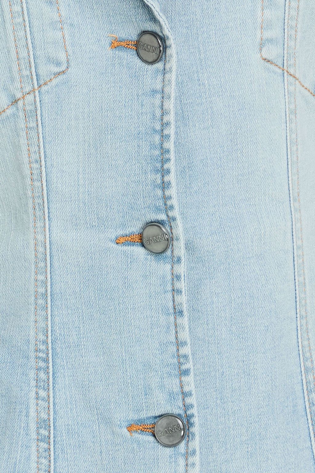 GANNI Denim blazer