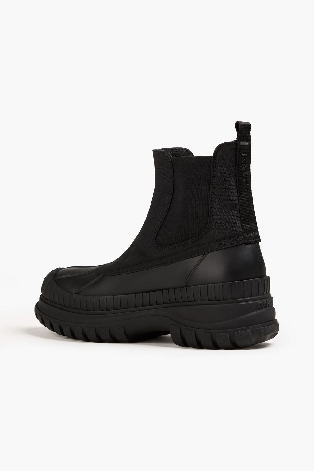 GANNI Shell Chelsea boots