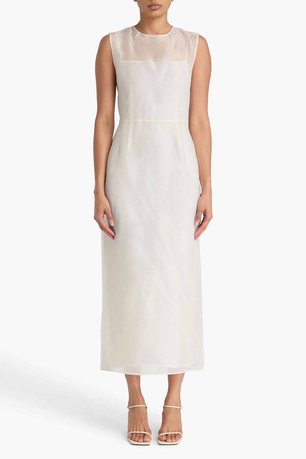 GABRIELA HEARST Maslow silk-organza midi dress