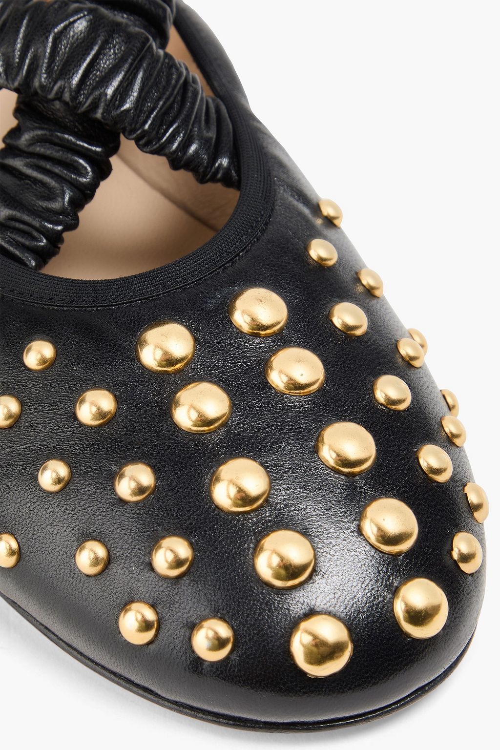 WANDLER June studded leather ballet flats