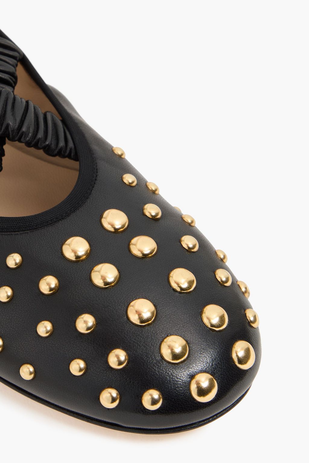 WANDLER June studded leather ballet flats