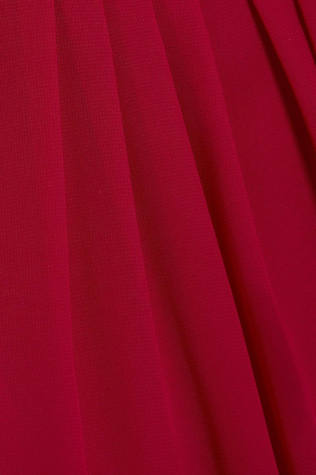 DIANE VON FURSTENBERG Menon pleated crepe de chine maxi dress