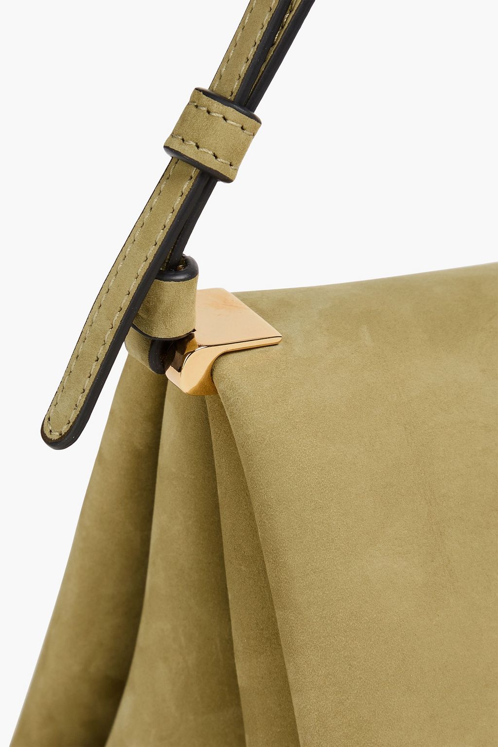 WANDLER Uma suede shoulder bag