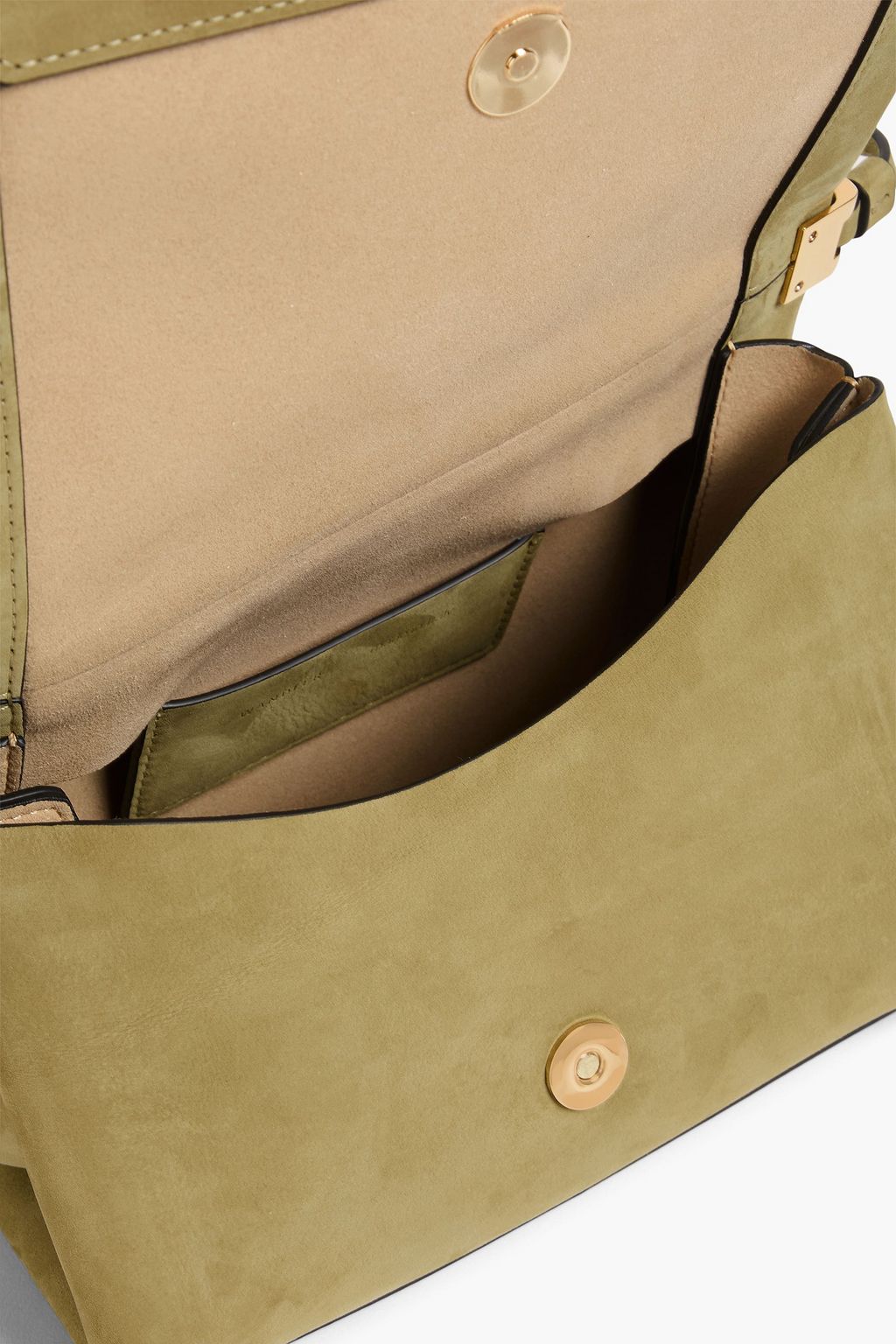 WANDLER Uma suede shoulder bag