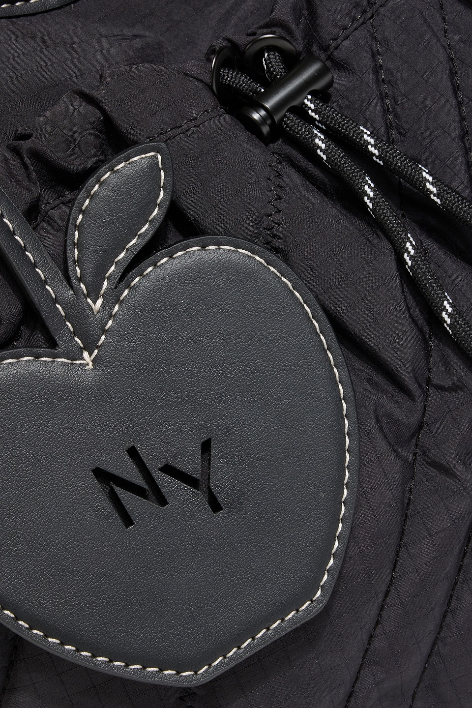 3.1 Phillip Lim Mini Market Quilted Ripstop Tote In Black