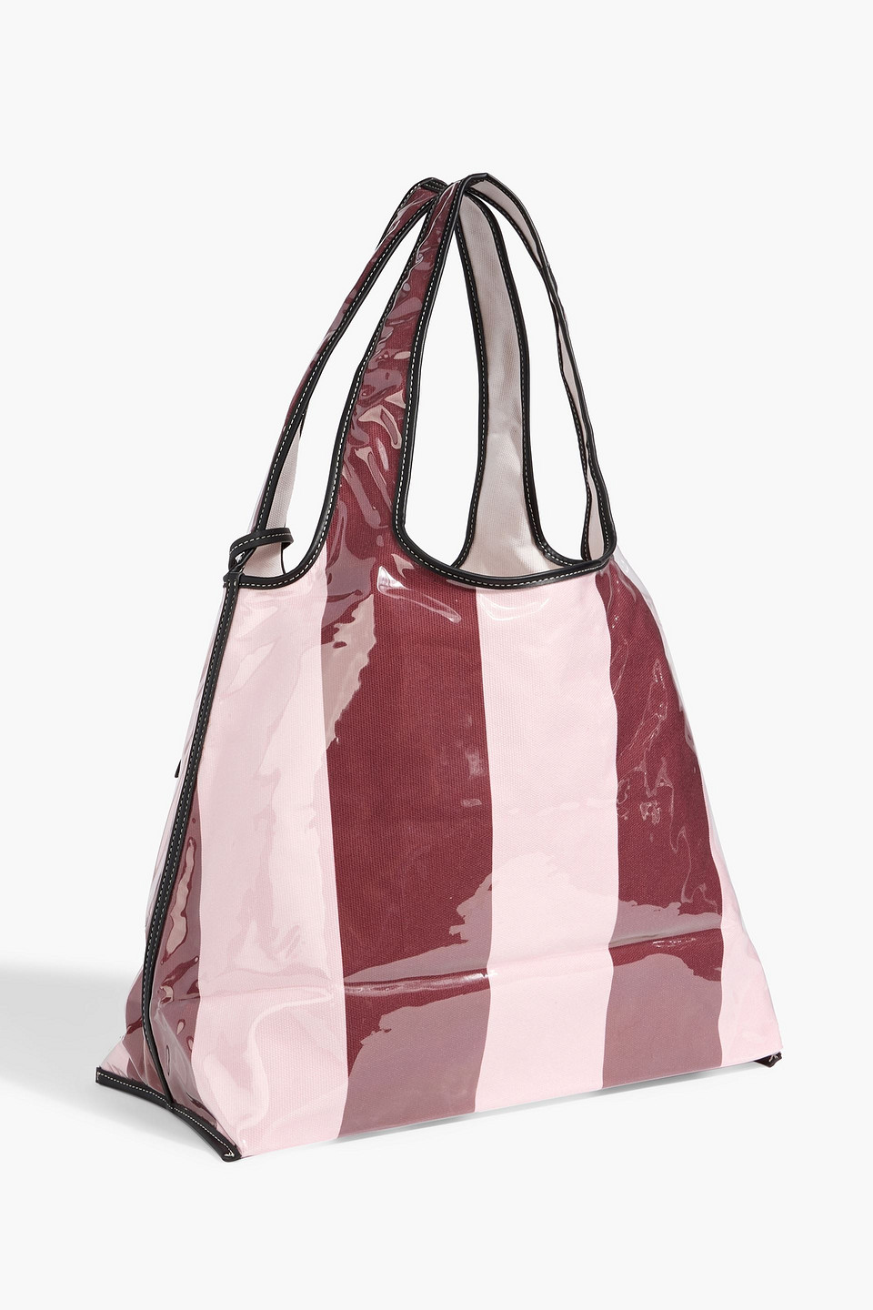 3.1 Phillip Lim Printed Cotton-canvas And Pvc Tote In Pink