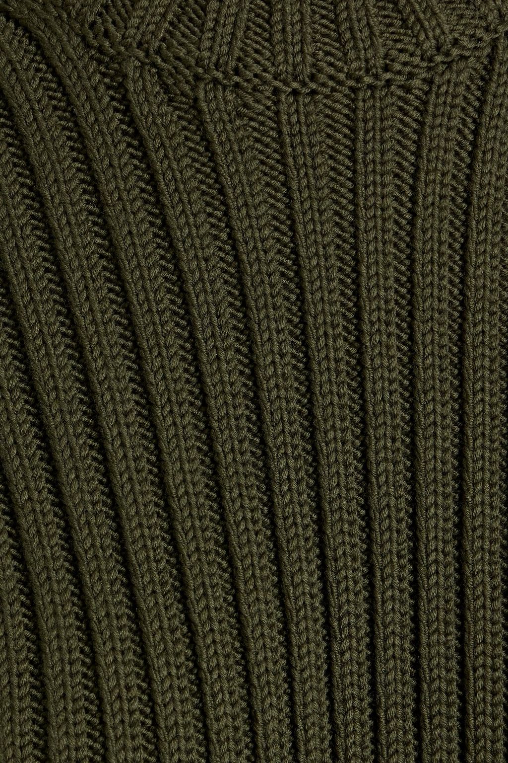 VERONICA DE PIANTE Tristan ribbed merino wool sweater