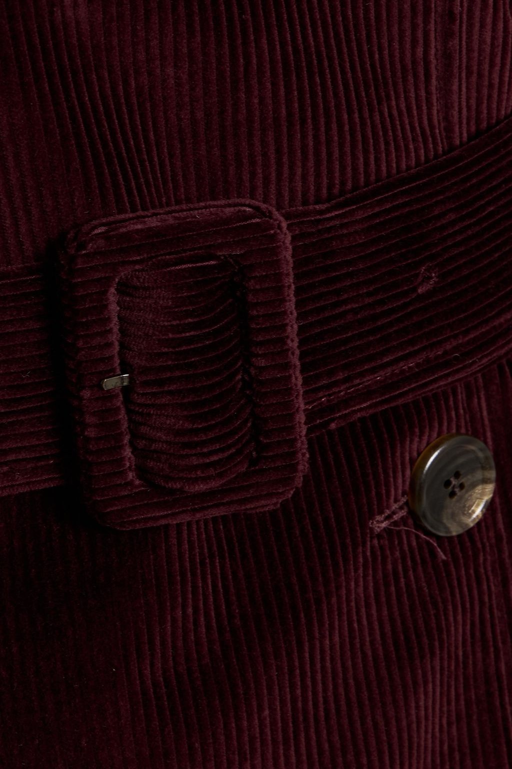VERONICA DE PIANTE Bella cotton-corduroy trench coat