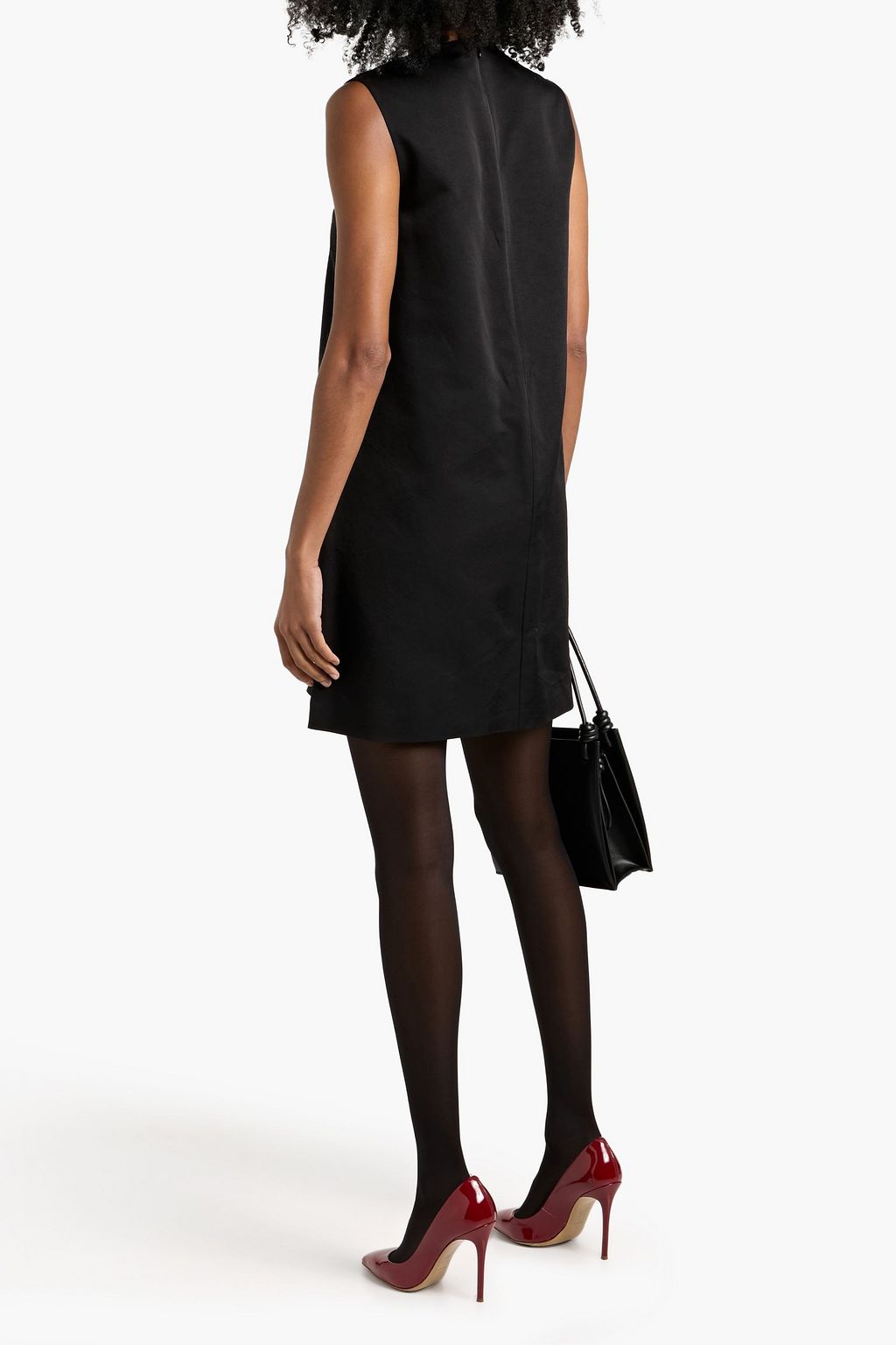 VERONICA DE PIANTE Sienna cotton and silk-blend mini dress