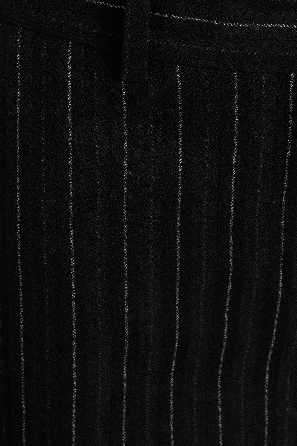 VERONICA DE PIANTE Anya pinstriped wool wide-leg pants