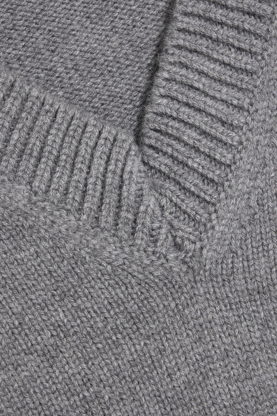 Veronica De Piante Poppy Wool And Cashmere-blend Sweater In Gray