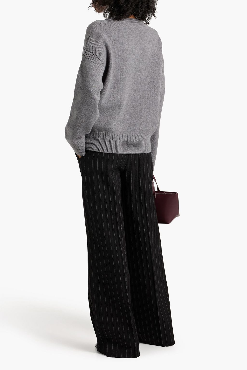 VERONICA DE PIANTE Poppy wool and cashmere-blend sweater