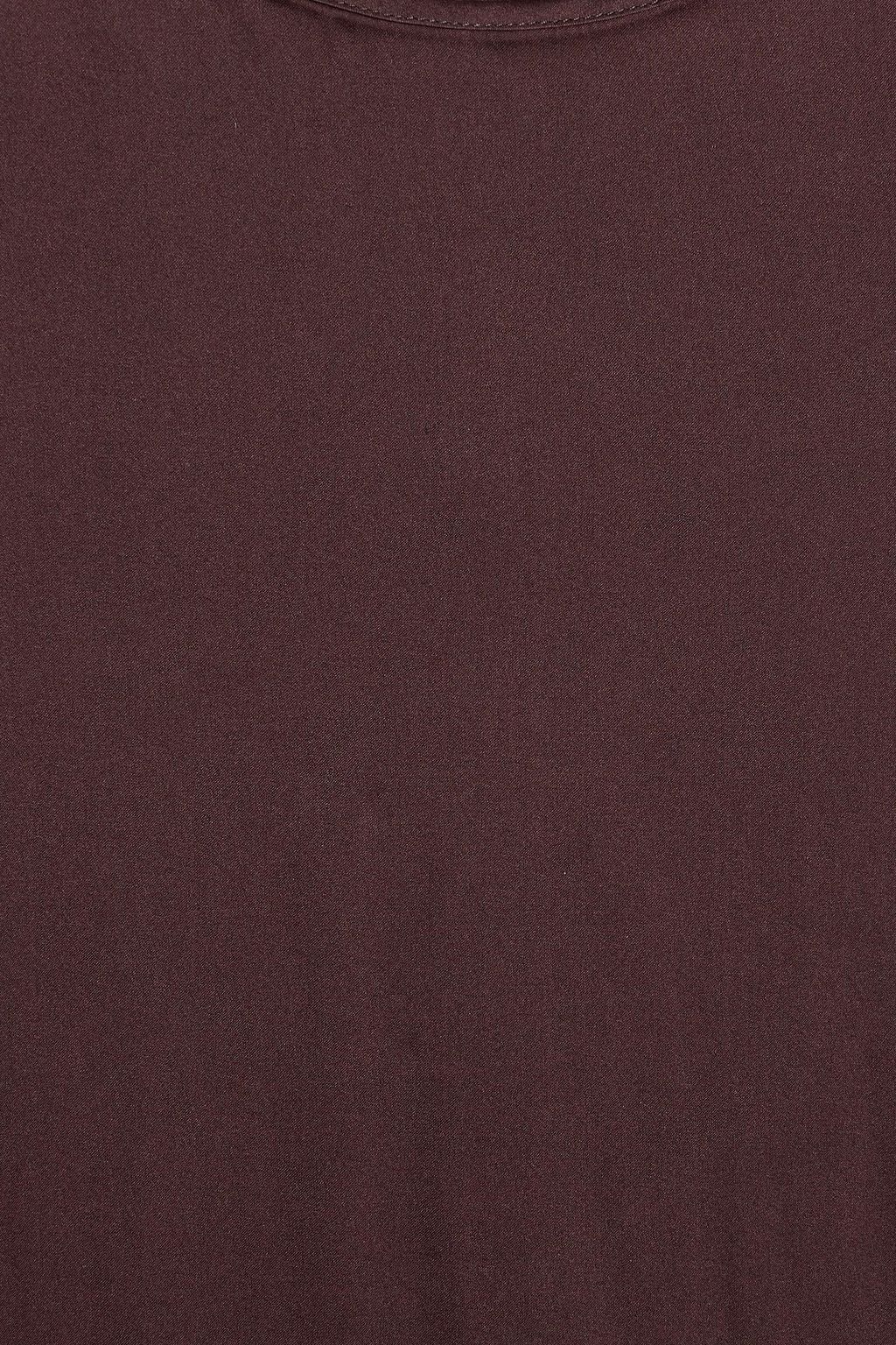 VERONICA DE PIANTE Alessia washed-silk midi dress