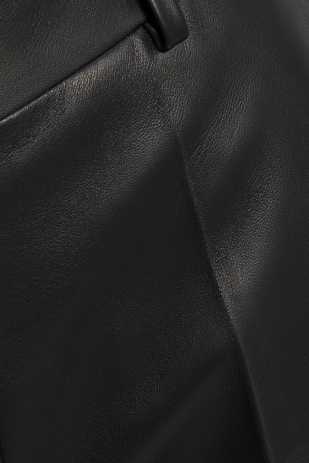 VERONICA DE PIANTE Mick leather straight-leg pants