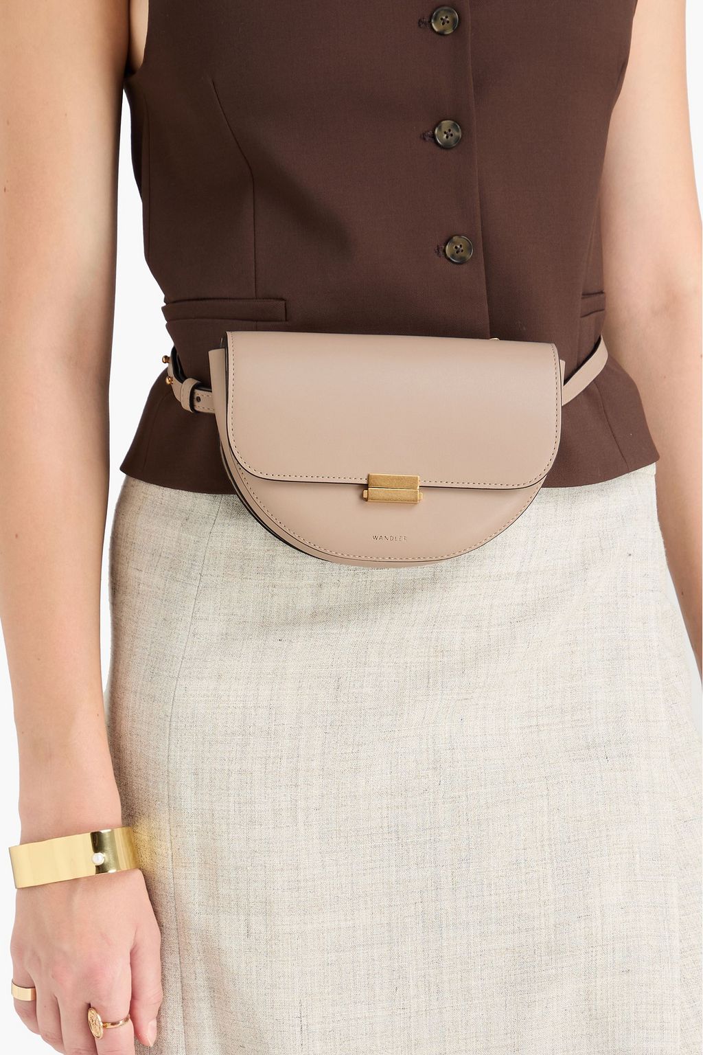 WANDLER Gürteltasche „Anna“ aus Leder