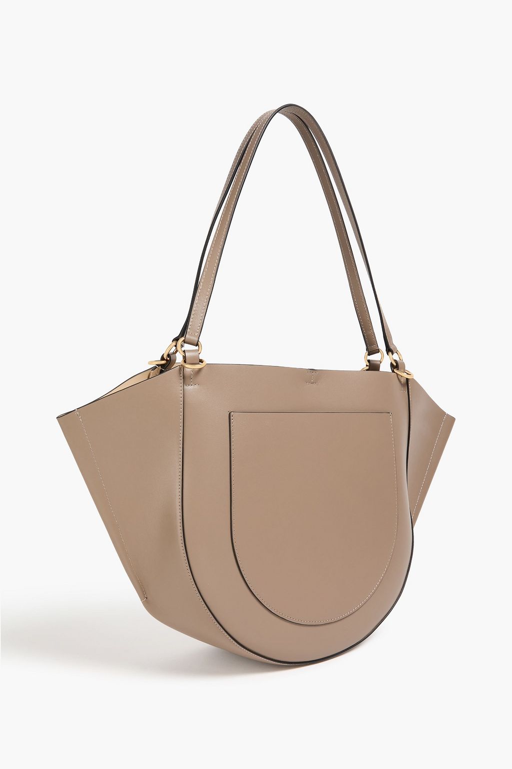 WANDLER حقيبة توت "ميا" من الجلد