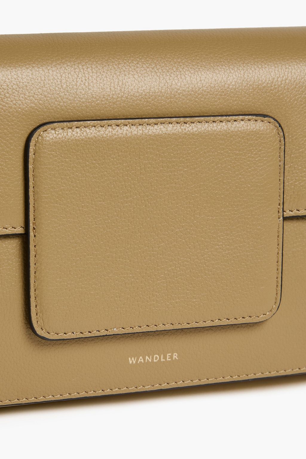 WANDLER Georgia pebbled-leather shoulder bag
