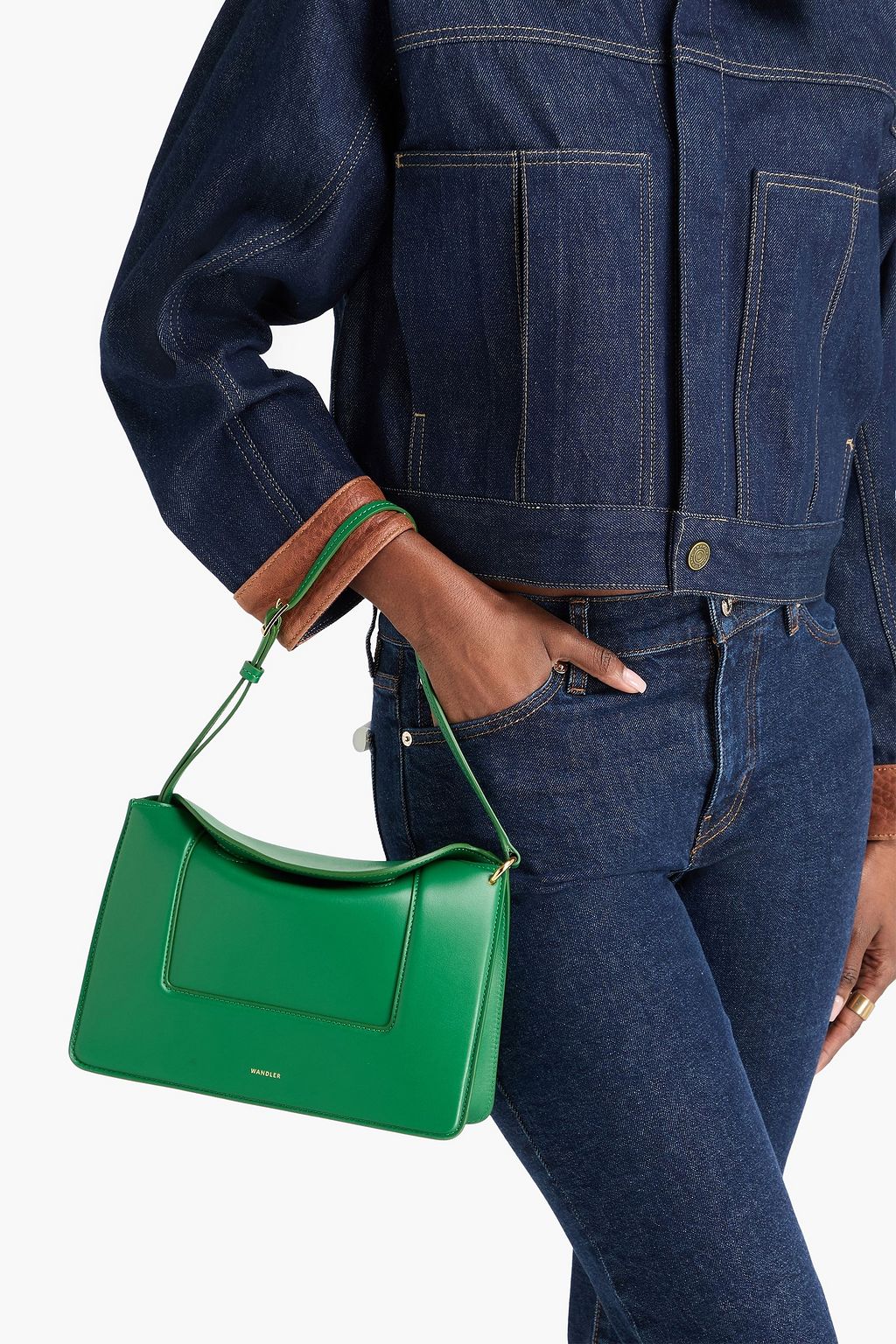 WANDLER حقيبة كتف "بينيلوبي" من الجلد