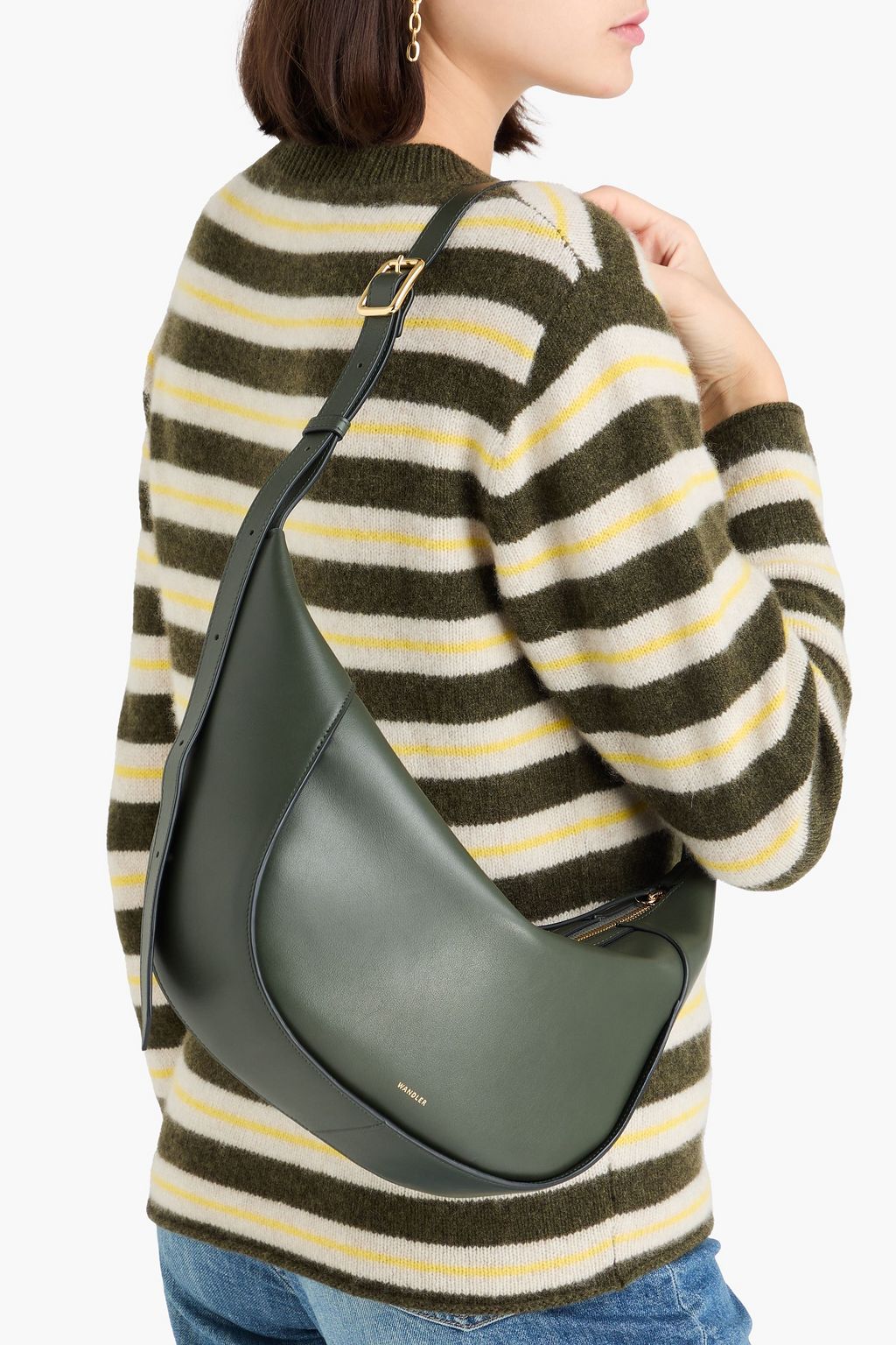 WANDLER Maggie leather shoulder bag