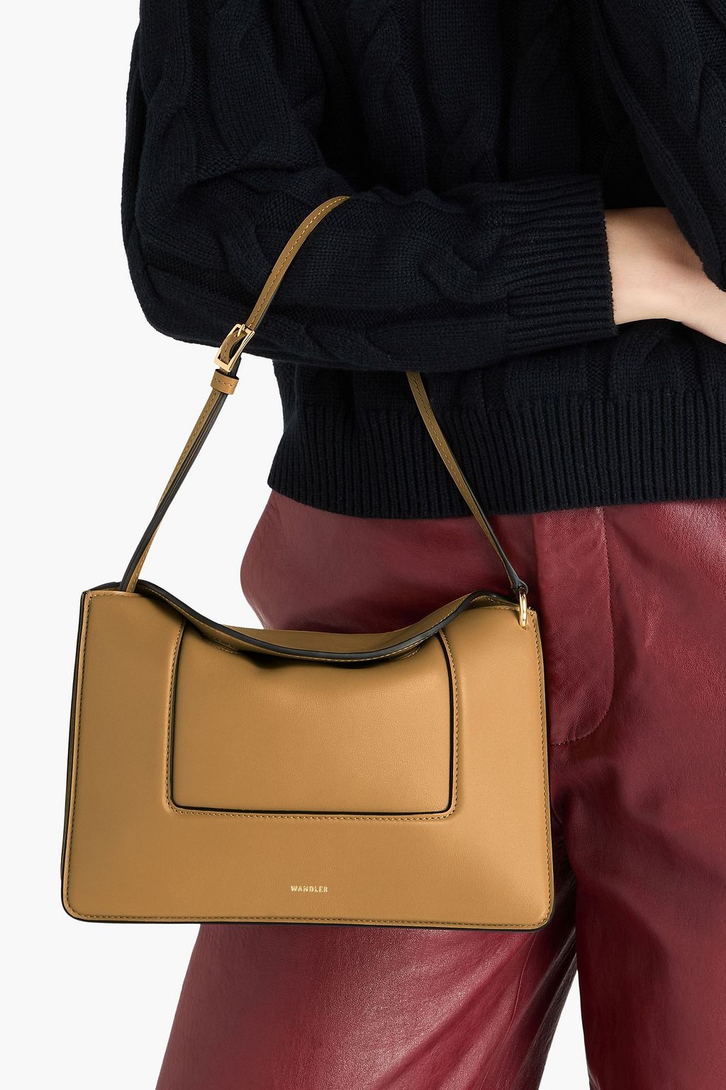 WANDLER حقيبة كتف "بينيلوبي" من الجلد