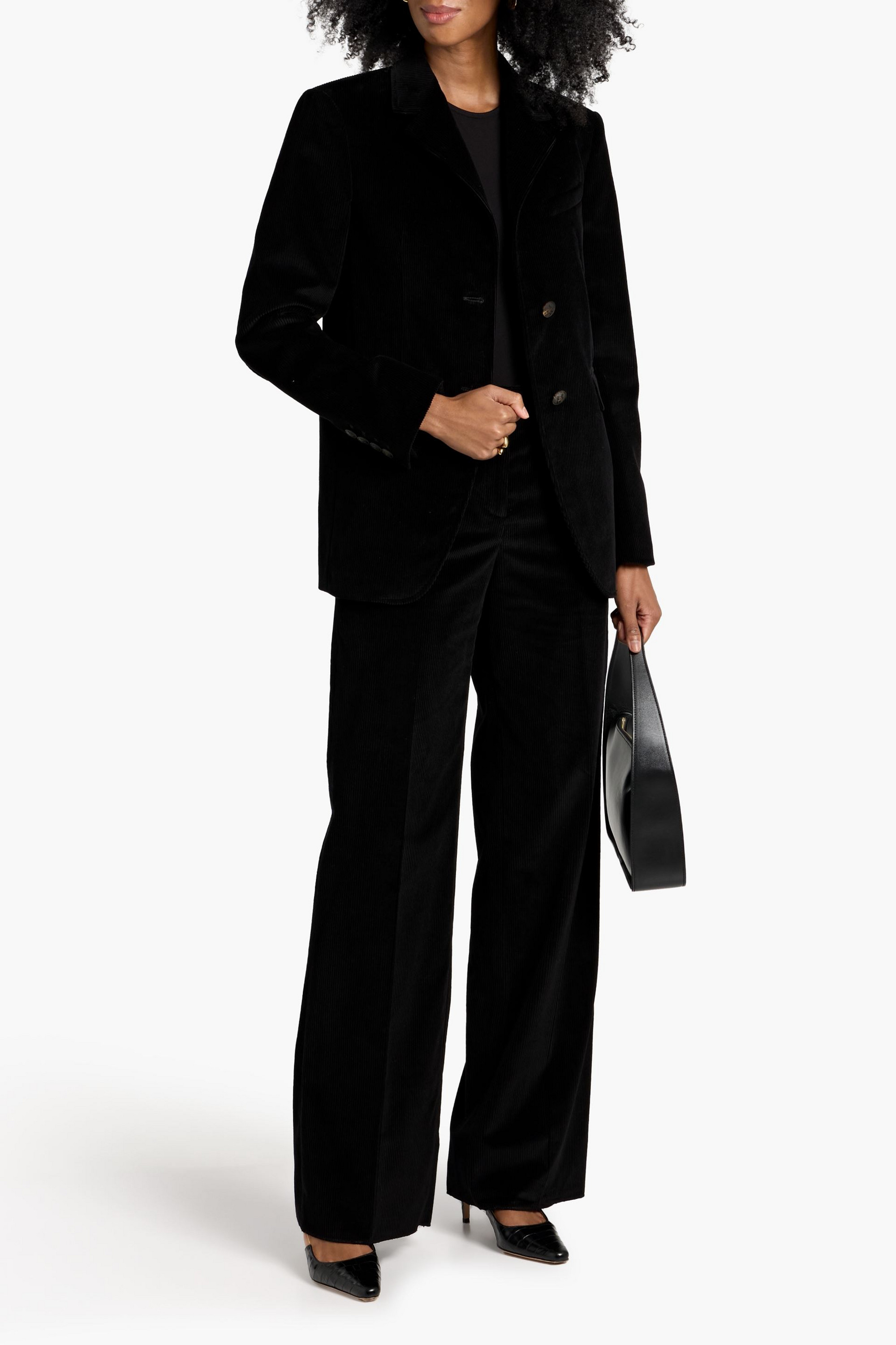 Veronica De Piante Enrico cotton-corduroy blazer