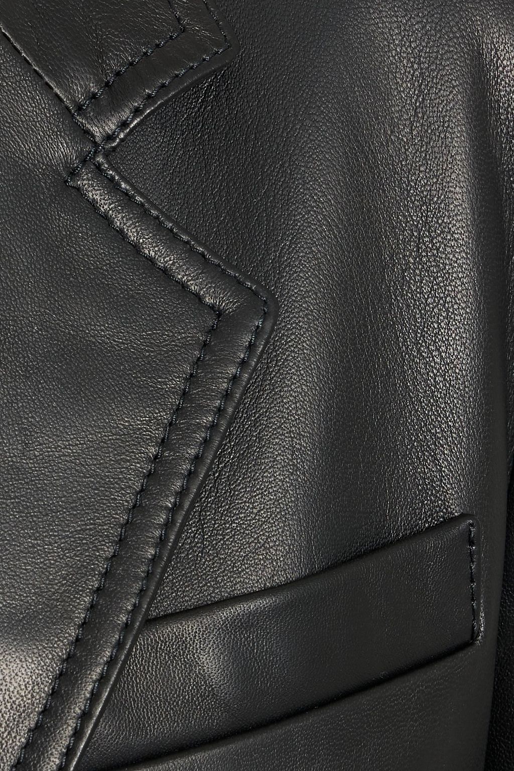 VERONICA DE PIANTE Stephanie leather coat