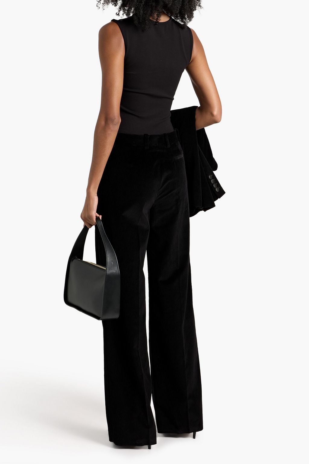 VERONICA DE PIANTE Anya cotton-corduroy wide-leg pants