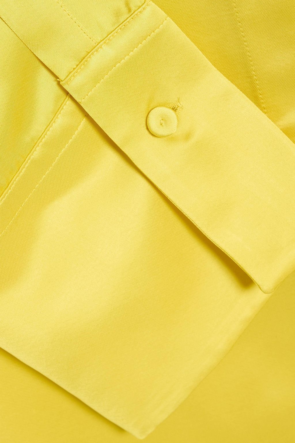 JIL SANDER Cupro-blend satin shirt