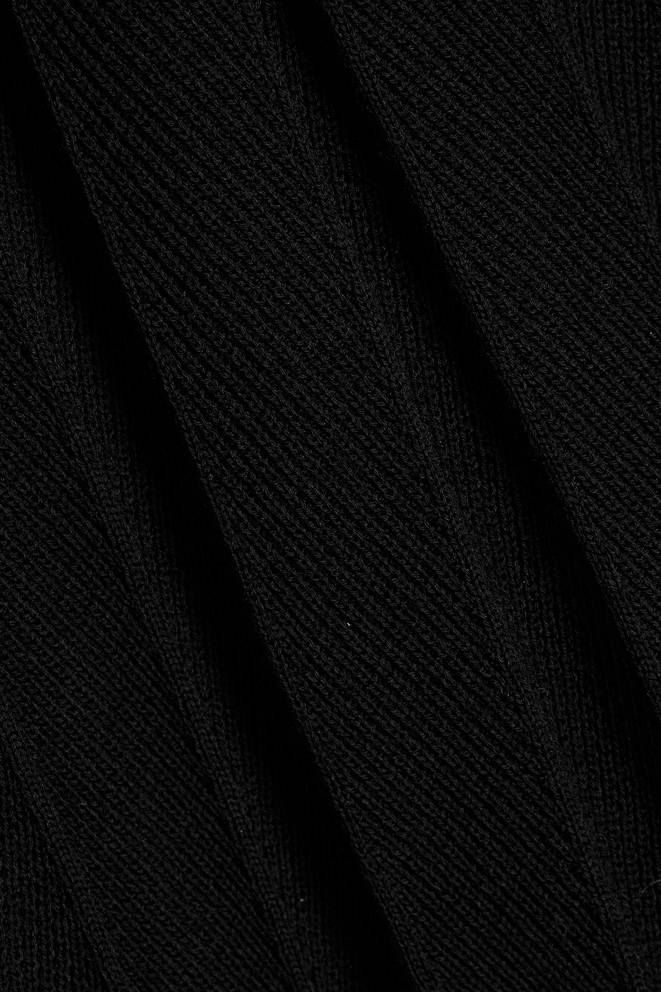 Veronica De Piante Anais Wool Midi Dress In Black