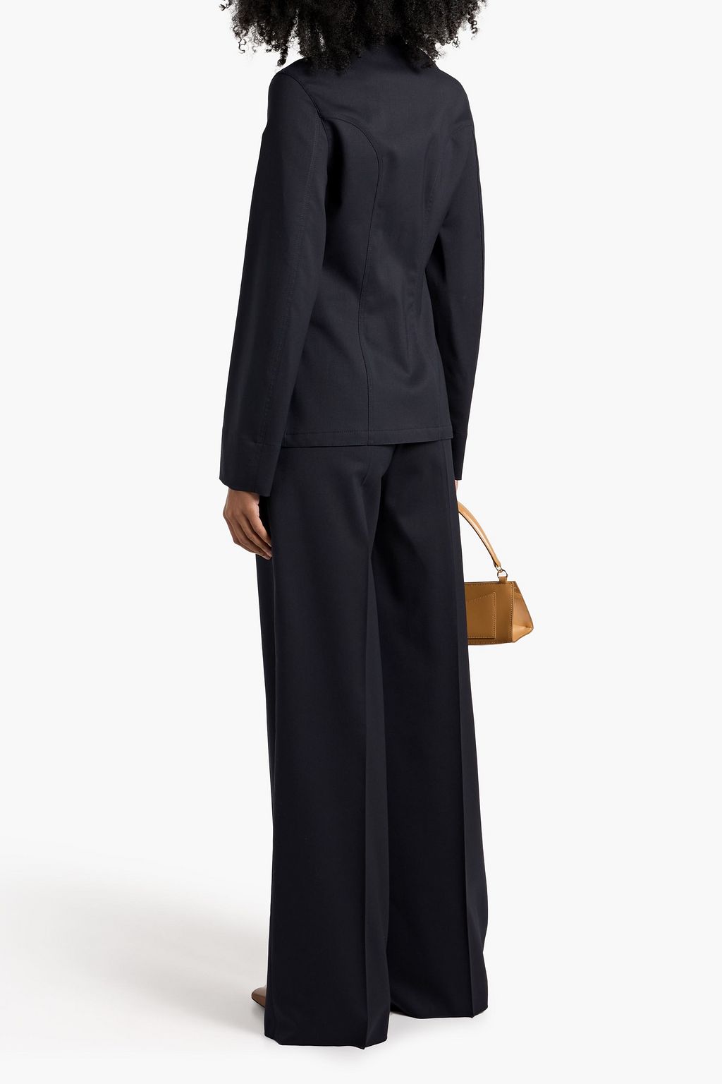 VERONICA DE PIANTE Noor wool-blend twill jacket
