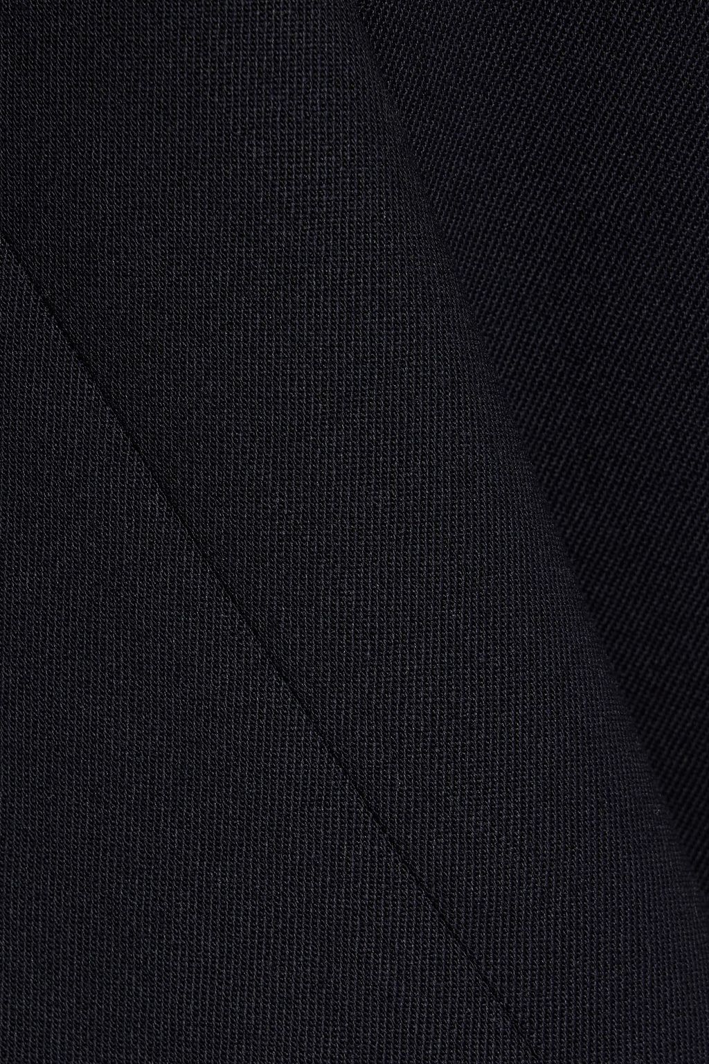 VERONICA DE PIANTE Anya wool-blend twill wide-leg pants
