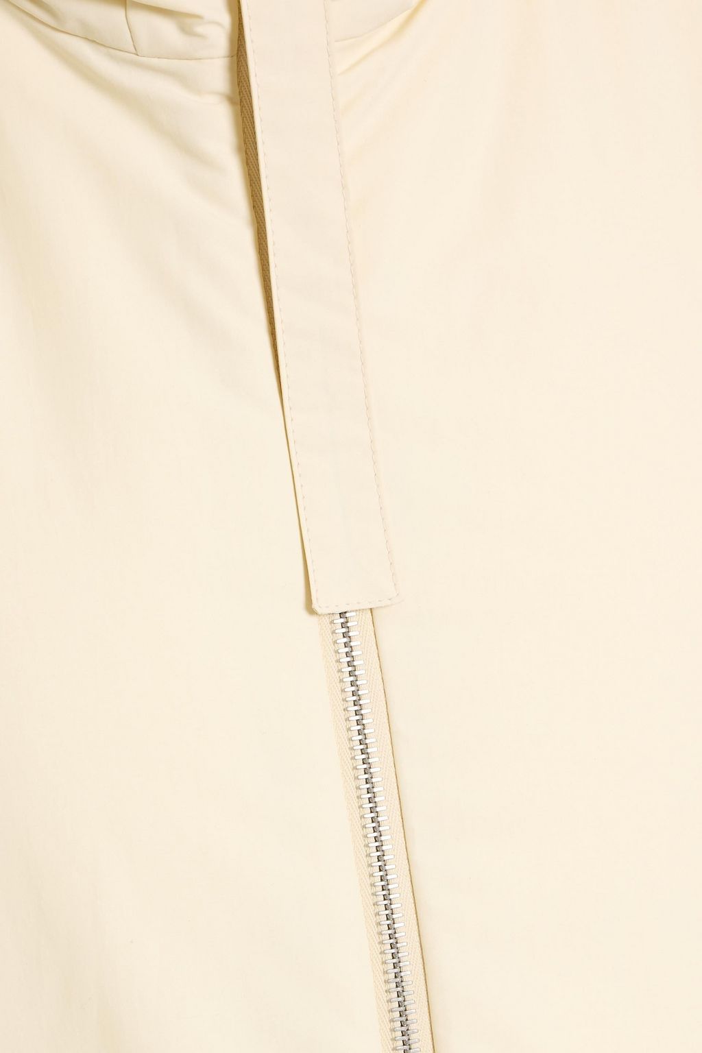 JIL SANDER Quilted shell hooded down vest