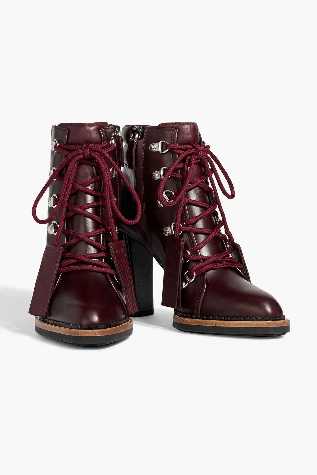 TOD'S Leather ankle boots