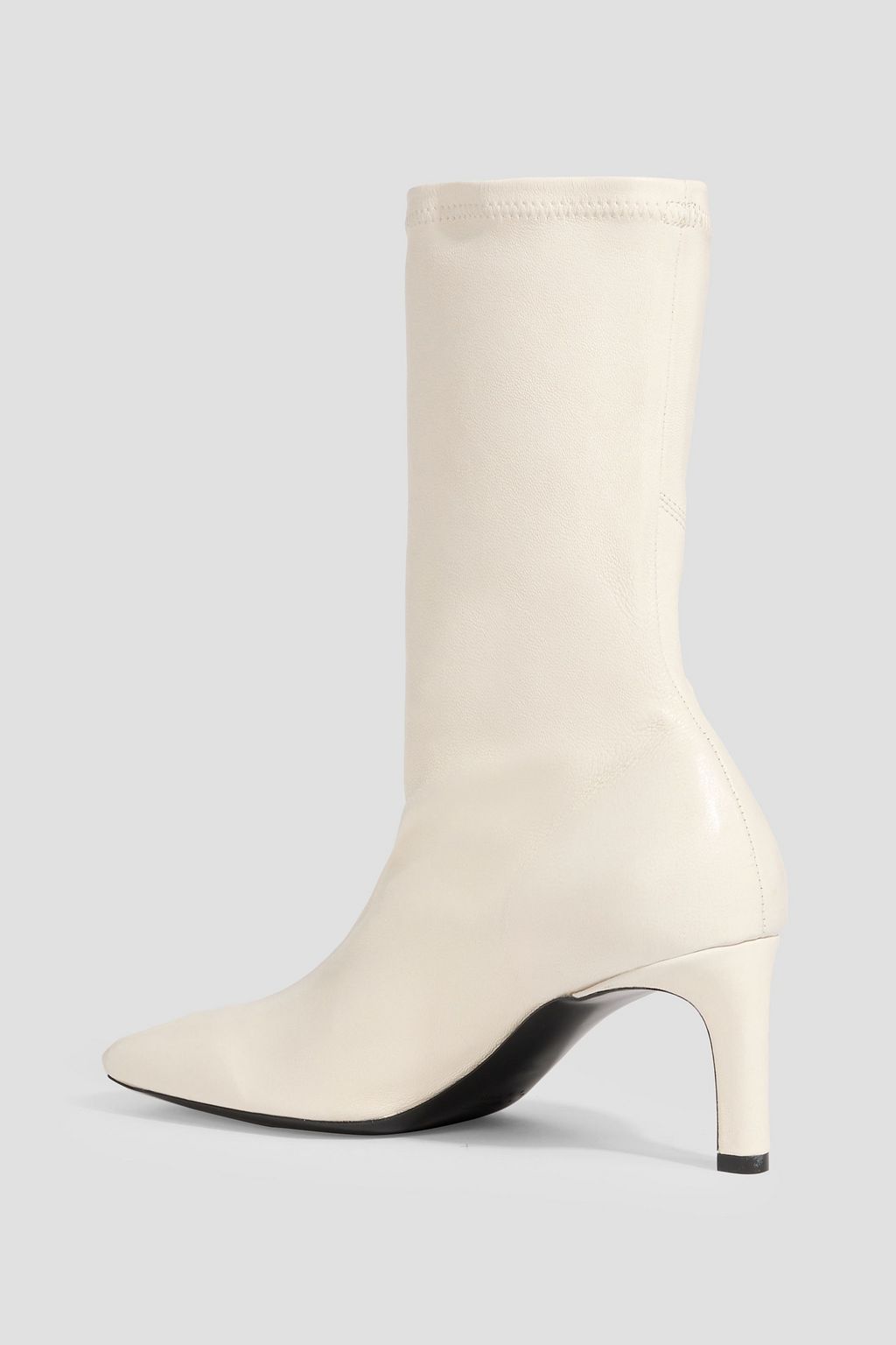 JIL SANDER Leather sock boots