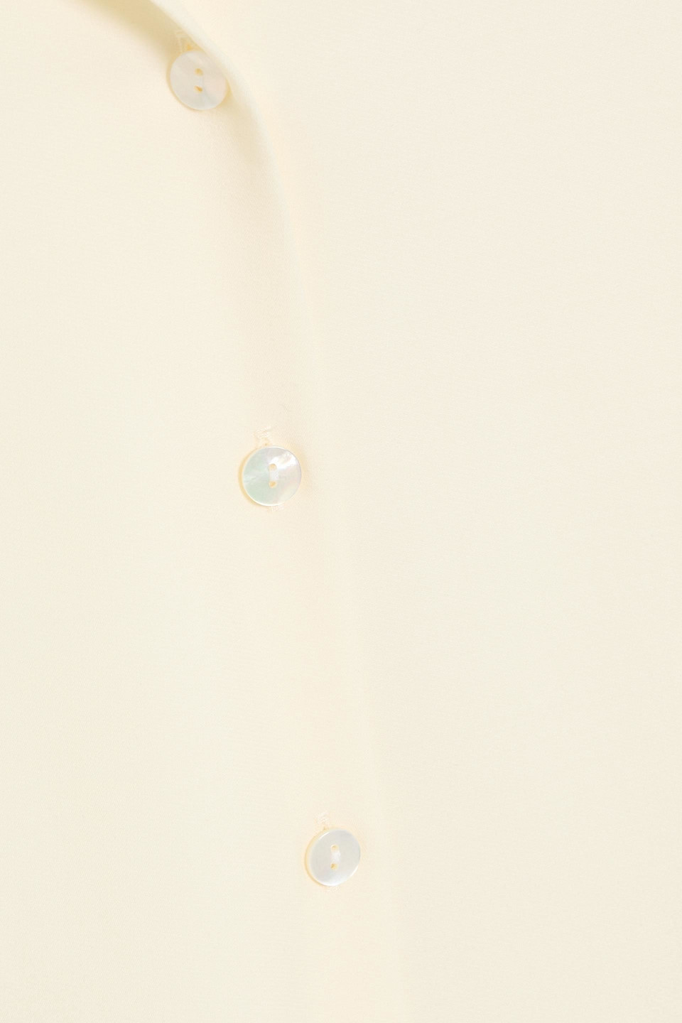 Veronica De Piante Daisy Wool And Silk-blend Shirt In White