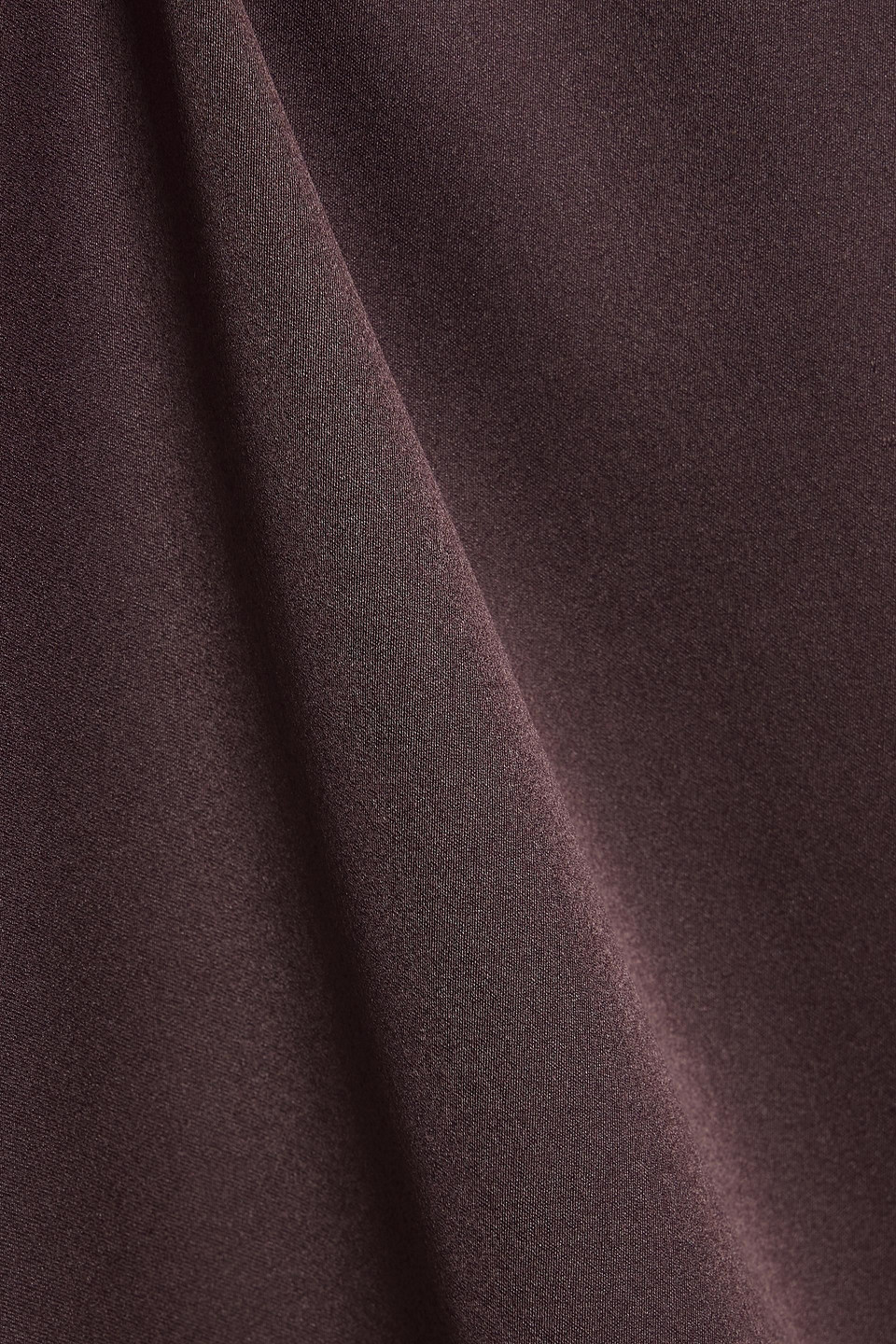 Veronica De Piante Riya Washed-silk Midi Dress In Brown
