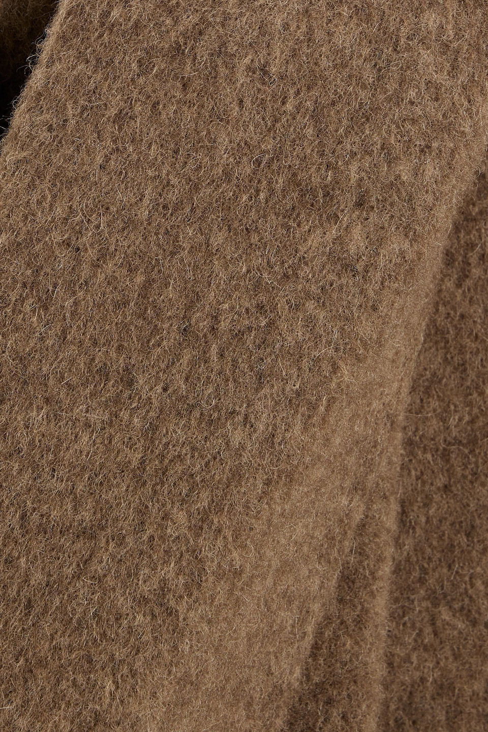 Jil Sander Brushed Wool-blend Blazer In Brown