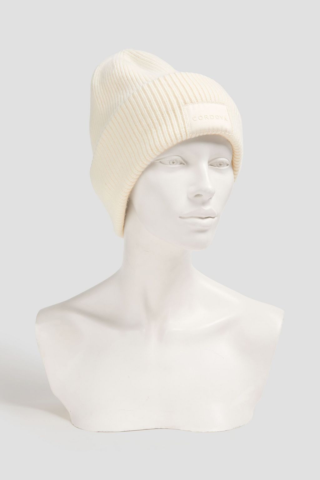 CORDOVA Ribbed merino wool beanie
