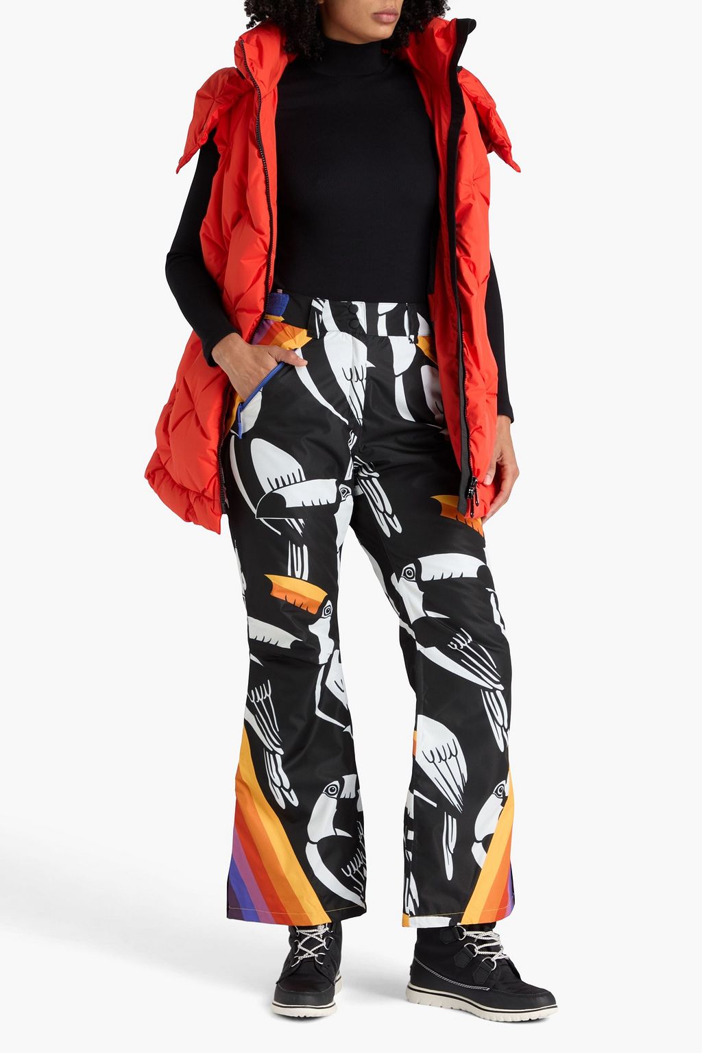 FARM RIO Printed ripstop ski pants