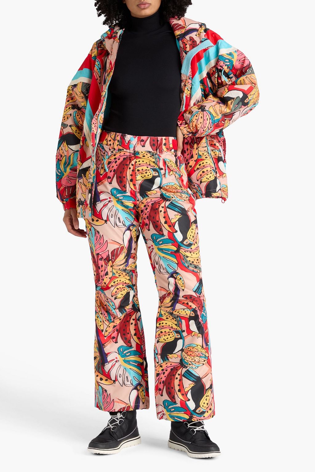 FARM RIO Printed ripstop ski pants