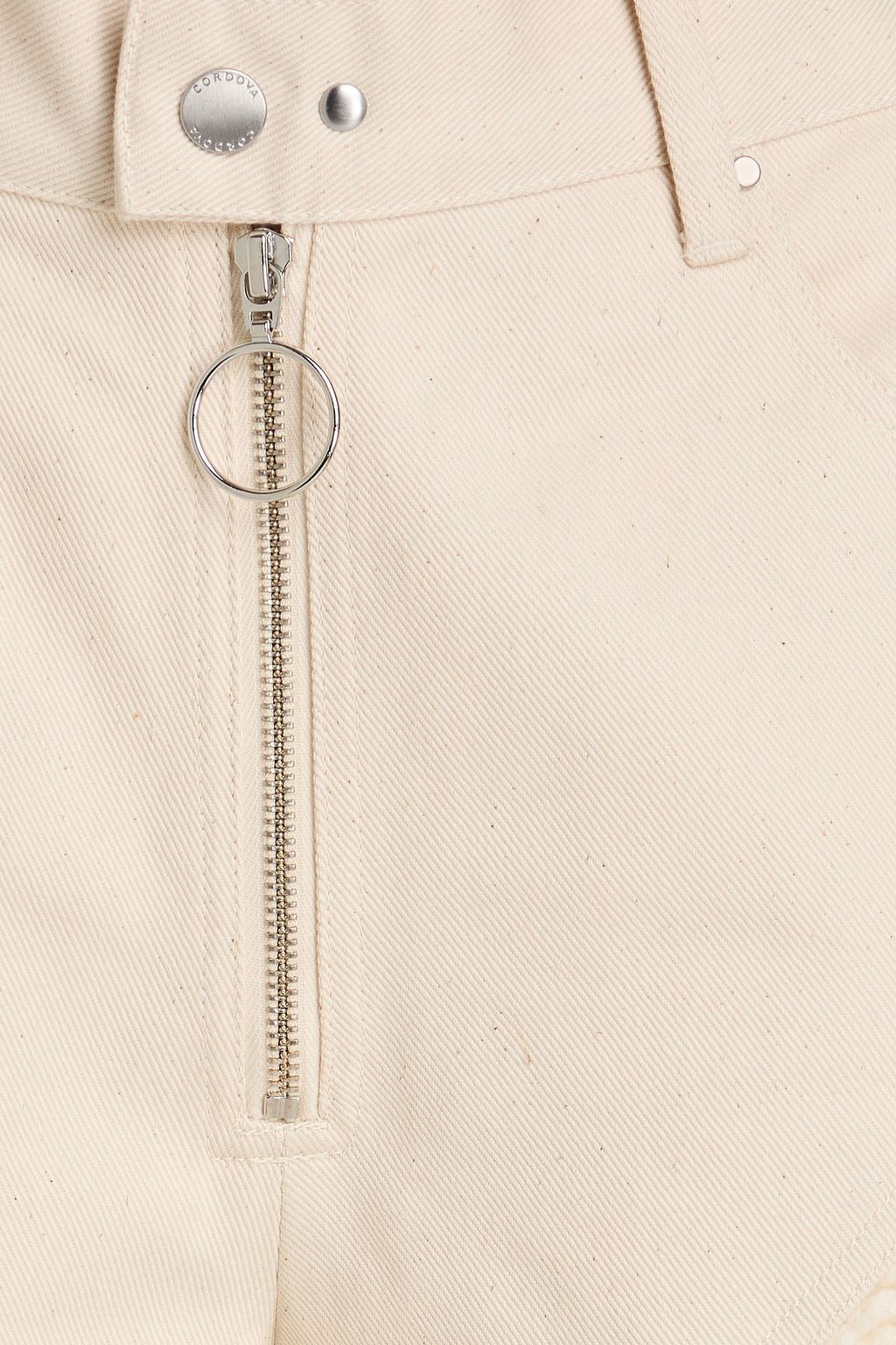 CORDOVA Kozzy sherpa-paneled wool-blend wide-leg pants
