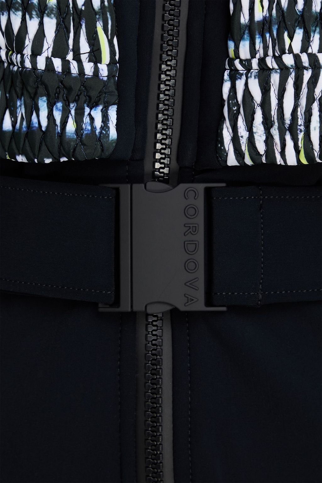 CORDOVA Taos quilted printed padded ski suit