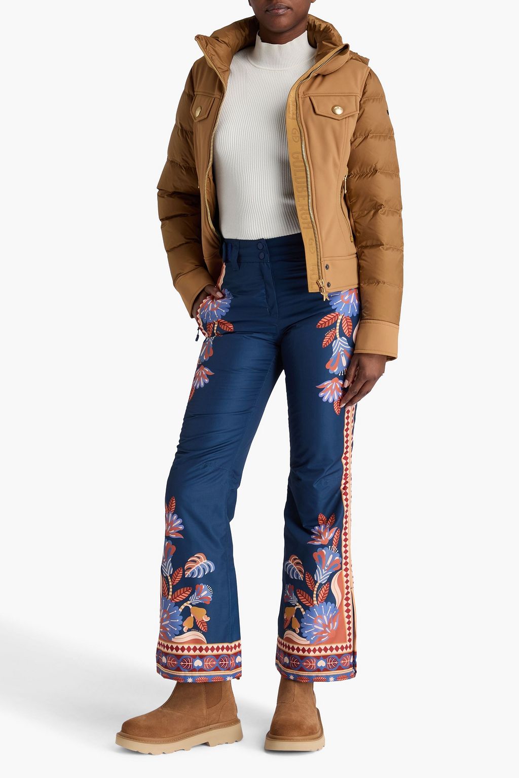 FARM RIO Printed ripstop ski pants