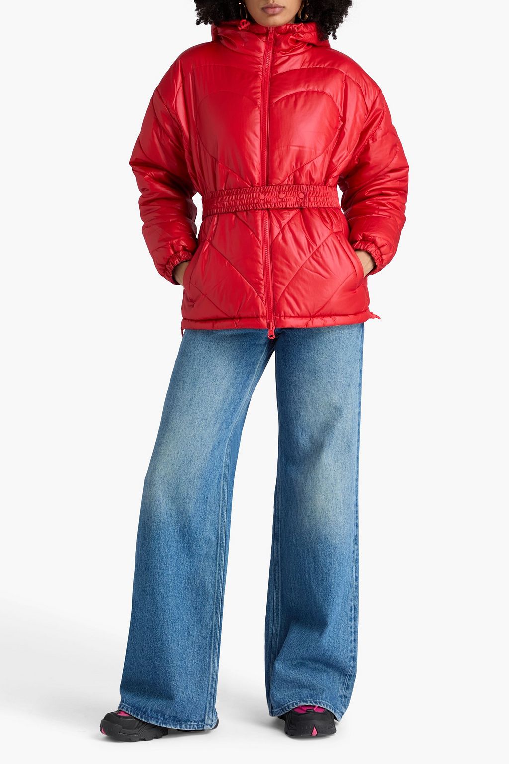 FARM RIO Reversible printed padded shell jacket